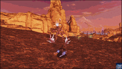 PSO2NGSのケルクンドの怒り状態の大技