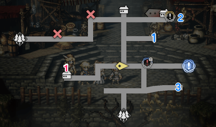 ヴァローレ -大通り- 宝箱 位置