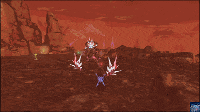 PSO2NGSのケルクンドの羽チャージをカウンター