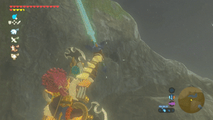 マスターソードのビーム