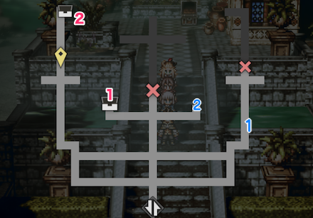 スフラタルジャ -宮殿前- 宝箱 位置