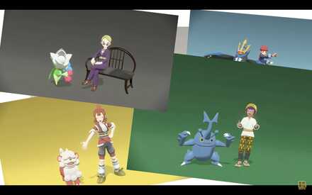 ポケモンと写真の撮影