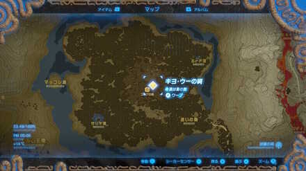 キヨ・ウーの祠の場所マップ詳細