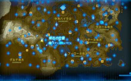 ジュニ・シの祠の場所マップ