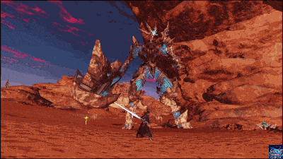 PSO2NGSのスナイダル・ハンマーの武器振り2