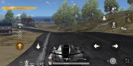 なるべく車で移動