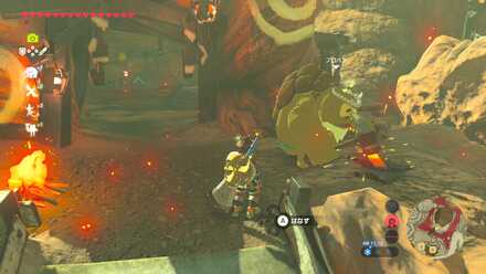 ゴロンシティの修理屋の場所