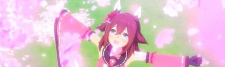 固有スキルは残り300m以降での速度アップ