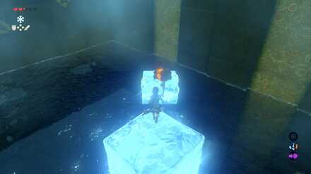 ブレスオブザワイルドのカヤミワの祠の1つ目の宝箱の取り方