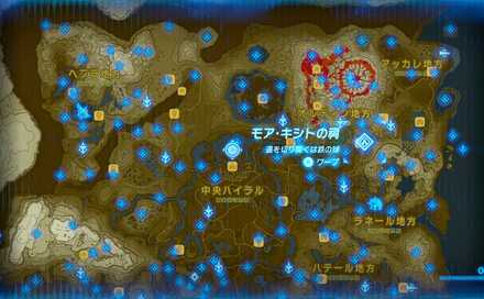 モアキシトの祠マップ