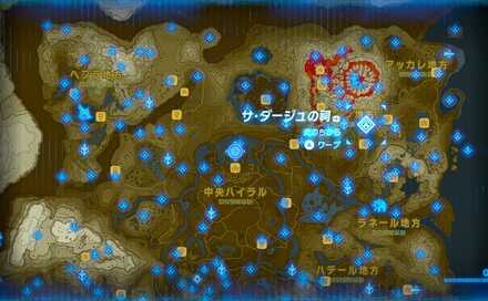 サダージュの祠マップ