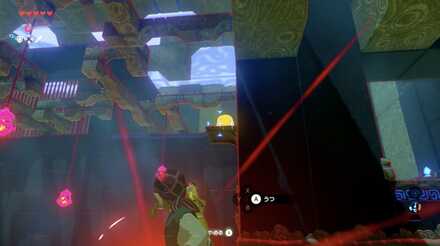 ブレスオブザワイルドのサダージュの祠の宝箱の取り方