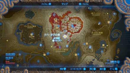 ケハ・ラマの祠の場所マップ