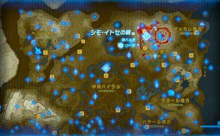 シモイトセの祠マップ