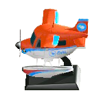 DALのひこうきもけいのオレンジの画像
