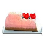 ブッシュ・ド・ノエルのストロベリーの画像