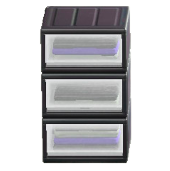 プラスチックいしょうケースのストライプシャツの画像