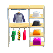 ふくのちんれつシェルフMのナチュラルの画像