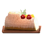 ブッシュ・ド・ノエルのマロンの画像