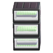 プラスチックいしょうケースのギンガムチェック柄シャツの画像