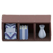 よこおきカラーボックスのクールジグザグの画像