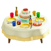 バースデーテーブル画像