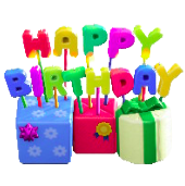 バースデーキャンドル画像