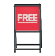 スタンドかんばんのFREEの画像