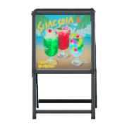 スタンドかんばんのソフトドリンクの画像