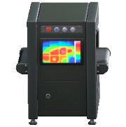 けんさそうちのサーモグラフィーの画像