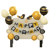 バースデーボードのゴージャスの画像