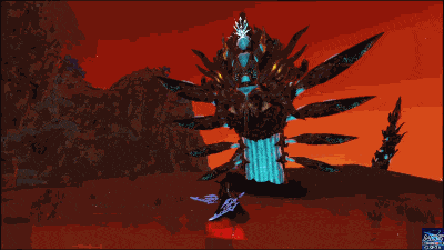 レヌス・リテムの叩きつけ+黒弾ばらまき