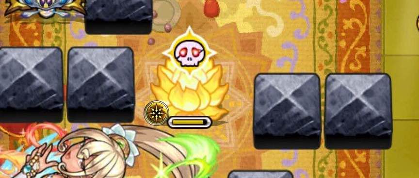 チャクラ ドクロ 黄色