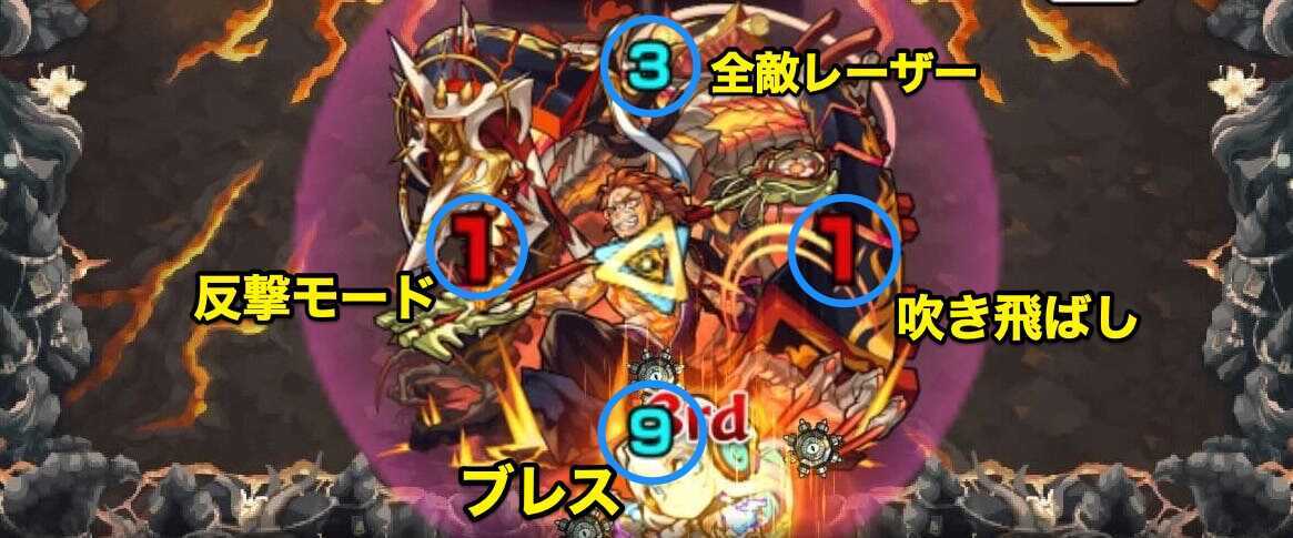 裏禁忌16 攻撃パターン