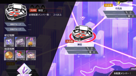 重要な会場は早めに