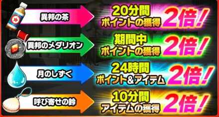 ブーストアイテム