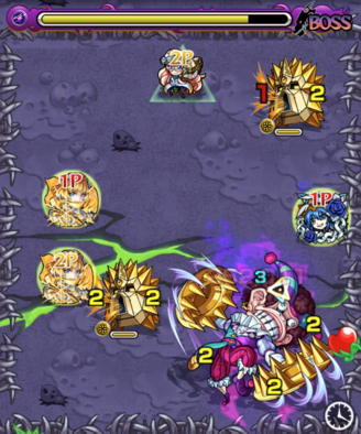 コンブリオのボス戦第3ステージの画像