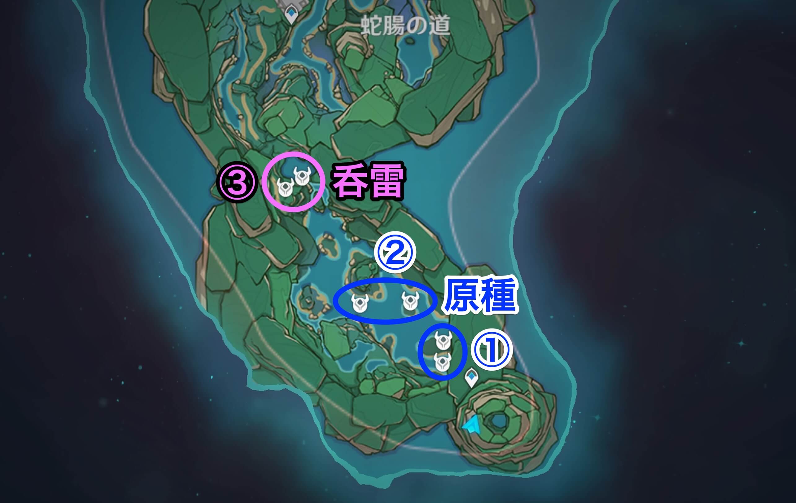 淵下宮-蛇腸の道