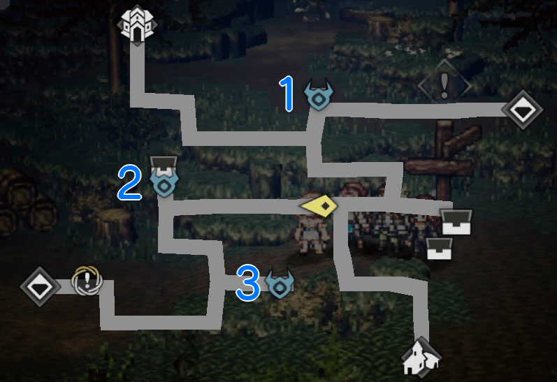 ヴァローレ森道 シンボルエネミー