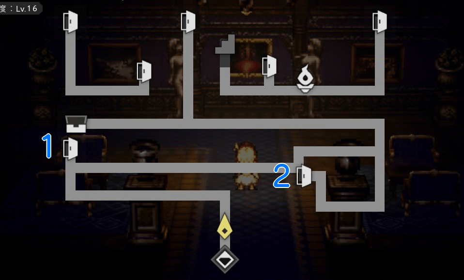 アーギュストの別邸 シンボルエネミー