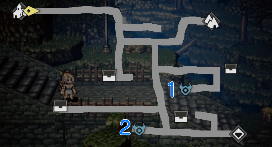 ヴィクターホロウ森道 シンボルエネミー