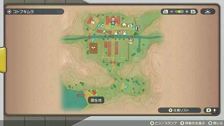 始まりの浜の場所