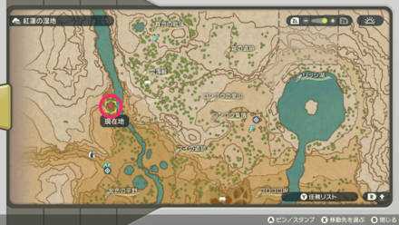 アンノーンDのマップ