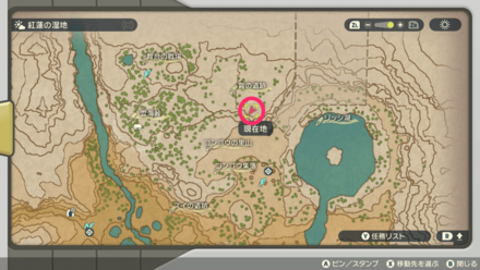 アンノーンKのマップ