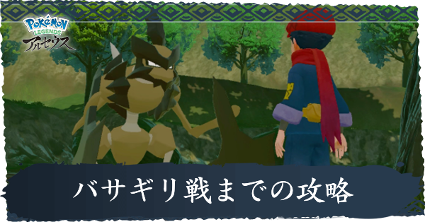 アルセウス バサギリ戦までのストーリー攻略チャート ポケモンレジェンズ ゲームエイト
