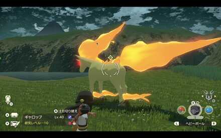 背後から近づきヘビーボールを当てる