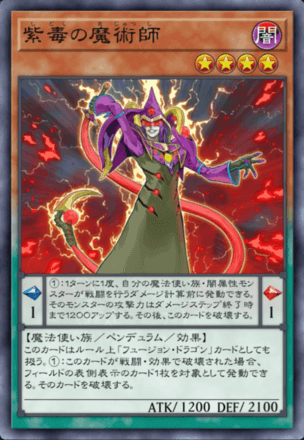 紫毒の魔術師画像