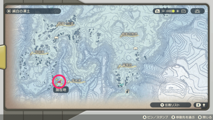 アンノーンOのマップ