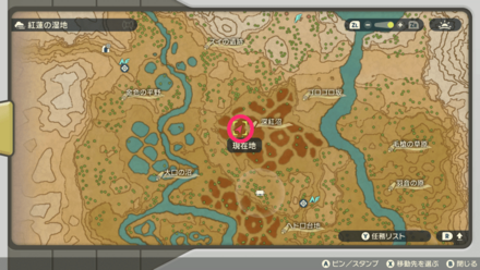 アンノーンVのマップ