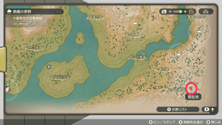 アンノーンXのマップ